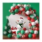 Outdoor Christmas Tree Balls Gift Ornaments Happy New Year Balloon Garland Set Merry Christmas Decoration Supplies