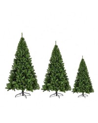 Hot Sale PVC Artificial White Green Christmas Tree christmas Decorations Supplies
