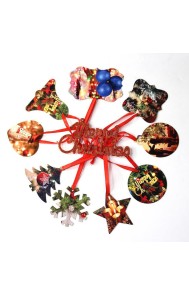 Wholesale sublimation blank diy christmas tree ornaments aluminum metal gifts christmas decoration supplies