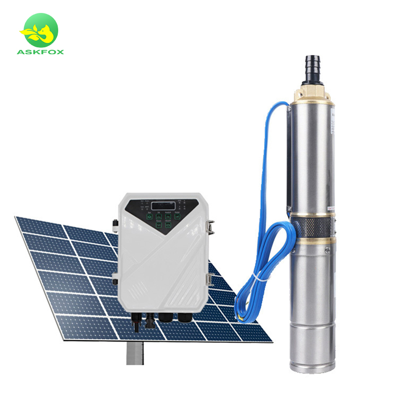 48V DC Brushless Photovoltaic Submersible Pump MPPT Controller Home Stainless Steel Solar Deep Water Pump 48V DC Brushless Photovoltaic Submersible Pump MPPT Controller Home Stainless Steel Solar Deep Water Pump