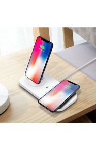 new trending products 2019 for Regent online selling 2 in 1 charging station Wireless Charger for mobile phones