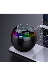 Unique Products to Sell Smart Display MP3 Speaker Alarm Clock Digital TF Card Music Play FM Radio Portable Buffer Speaker Bass