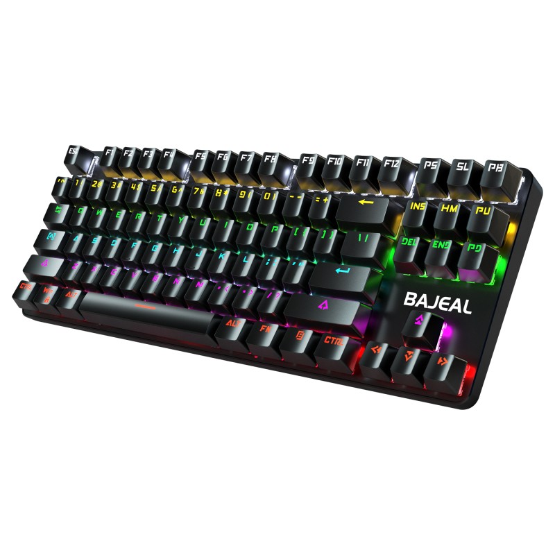 popular k100 87-key RGB keyboard black wired waterproof gaming mechanical keyboard popular k100 87-key RGB keyboard black wired waterproof gaming mechanical keyboard