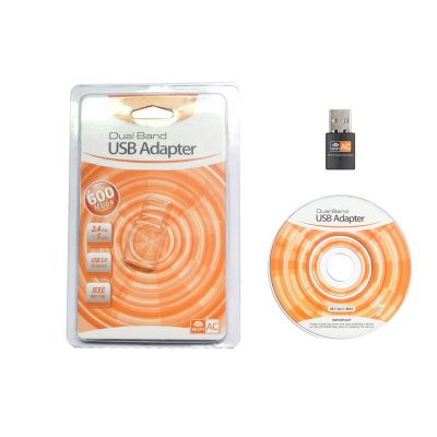 WiFi Dongle RTL8811CU adapter dongle usb wifi AC600Mbps Dual Band 802.11ac 2.4_5G Mini USB Wireless Adapter