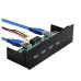 4 Ports USB3.0+2 Ports USB3.1 Type C Desktop Front Panel Computer Drives Expansion card Computer Accessories 4 Ports USB3.0+2 Ports USB3.1 Type C Desktop Front Panel Computer Drives Expansion card Computer Accessories