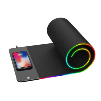 LED Light Wireless Charging Mouse Pad Gaming Large Size Mouse Pad Rgb Computer Accessories_gaming Gift OEM ODM Custom Tigerwings
