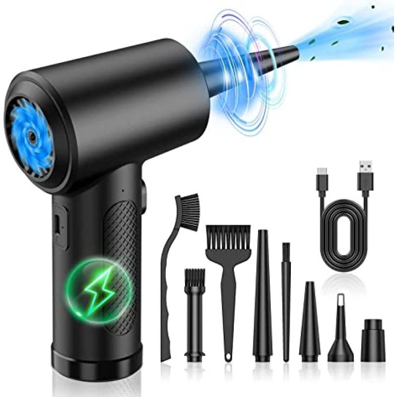Multi-functional wireless electric dust blower Can be used as a computer accessory Easy to carry can be used outdoors air duster Multi-functional wireless electric dust blower Can be used as a computer accessory Easy to carry can be used outdoors air duster
