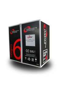 Out door 4x 2 305m box waterproof copper utp net work de red cat.6 cat 6 cable