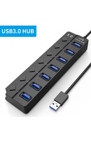 4 Ports USB3.0+2 Ports USB3.1 Type C Desktop Front Panel Computer Drives Expansion card Computer Accessories