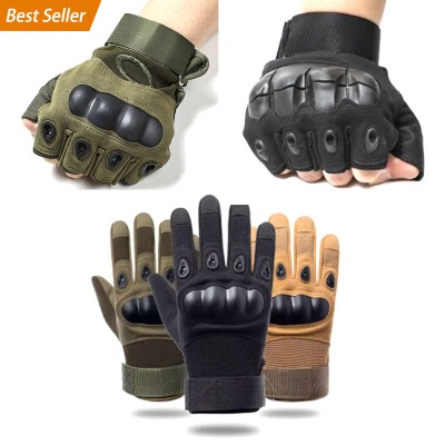 Protective Shock Resistant Winter Full Finger Combat Tactical Tactical Gloves