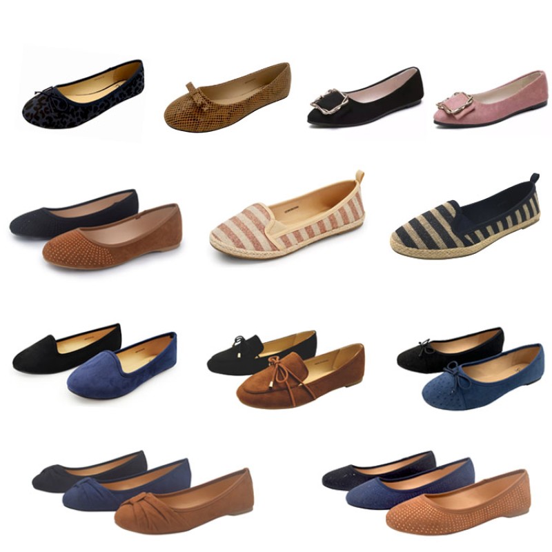 Ready to ship ladies casual flats fitness walking shoes female ballerinas other trendy shoes slip on shoes for women Ready to ship ladies casual flats fitness walking shoes female ballerinas other trendy shoes slip on shoes for women