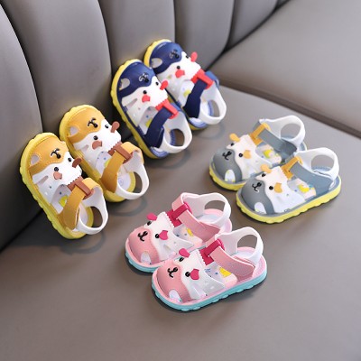 Summer season fashion baby shoes baby sandal cartoon shoes