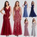 Hot Sale Elegance Slim Mesh Sleeveless Evening Dresses Sequin Women Party Dresses Women Banquet Mermaid Dress Hot Sale Elegance Slim Mesh Sleeveless Evening Dresses Sequin Women Party Dresses Women Banquet Mermaid Dress
