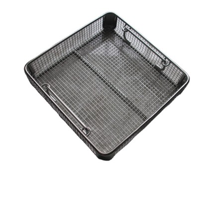Easy to use Stainless Steel Chef Basket __ Kitchen Foldable Fry Basket