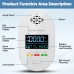 Carbon Monoxide Detectors,Plug in CO and Natural Gas Detector, Combination Gas & Carbon Monoxide Detectors for Travel with Temperature Humidity Display, 4 in 1 CO & Gas Detector for Home/Travel Carbon Monoxide Detectors,Plug in CO and Natural Gas Detector, Combination Gas & Carbon Monoxide Detectors for Travel with Temperature Humidity Display, 4 in 1 CO & Gas Detector for Home/Travel