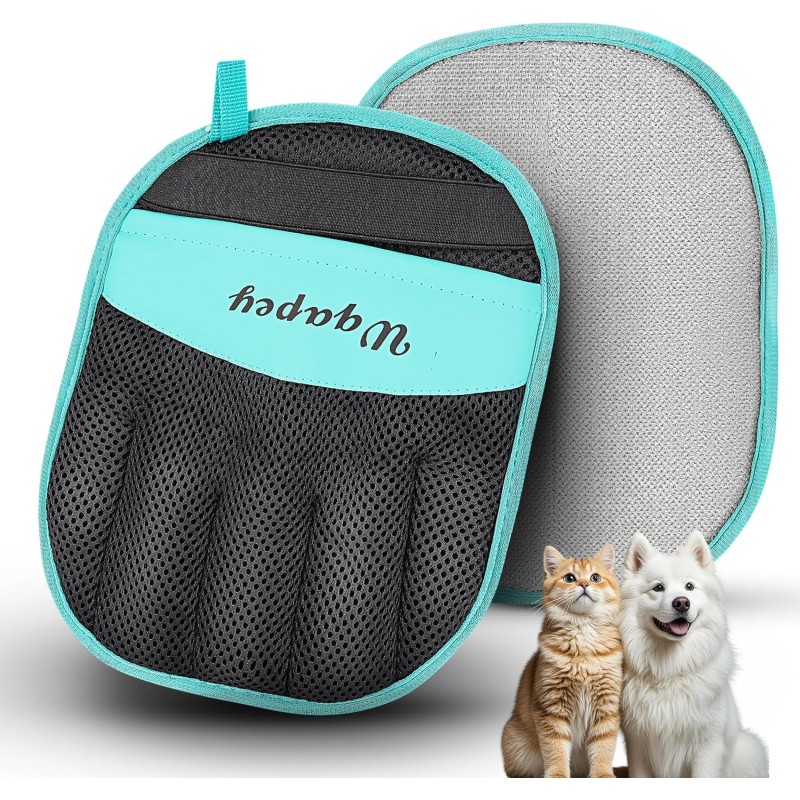 Pet Hair Remover, Electrostatic Pet Hair Removal Gloves, Reusable Cat & Dog Hair Remover for Couch, Furniture, Carpet, Curtain, Upgraded Animal Fur Removal Tool, Cat Grooming Gloves-1 PCS Pet Hair Remover, Electrostatic Pet Hair Removal Gloves, Reusable Cat & Dog Hair Remover for Couch, Furniture, Carpet, Curtain, Upgraded Animal Fur Removal Tool, Cat Grooming Gloves-1 PCS