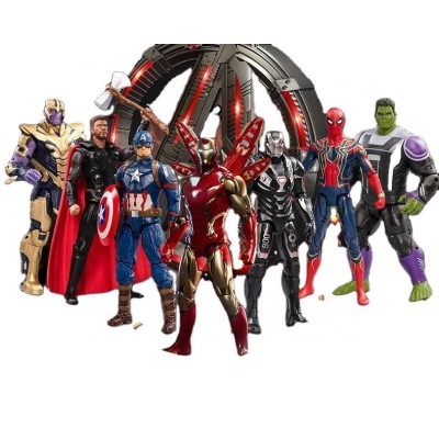 Superhero PVC cartoon character statue children's toy spider man birthday Venoms and massacres gift .anime figure