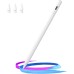 Stylus Pen for iPad(2018-2025)-13 Mins Fast Charge with Tilt Sensitivity & Palm Rejection for iPad 11/10/9/8/7/6th Gen, Air 7/6/5/4/3/M3/M2, Pro 13"/12.9"/11"/M4, Mini 7/6/5th,White Stylus Pen for iPad(2018-2025)-13 Mins Fast Charge with Tilt Sensitivity & Palm Rejection for iPad 11/10/9/8/7/6th Gen, Air 7/6/5/4/3/M3/M2, Pro 13"/12.9"/11"/M4, Mini 7/6/5th,White