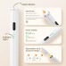 Stylus Pen for iPad(2018-2025)-13 Mins Fast Charge with Tilt Sensitivity & Palm Rejection for iPad 11/10/9/8/7/6th Gen, Air 7/6/5/4/3/M3/M2, Pro 13"/12.9"/11"/M4, Mini 7/6/5th,White Stylus Pen for iPad(2018-2025)-13 Mins Fast Charge with Tilt Sensitivity & Palm Rejection for iPad 11/10/9/8/7/6th Gen, Air 7/6/5/4/3/M3/M2, Pro 13"/12.9"/11"/M4, Mini 7/6/5th,White