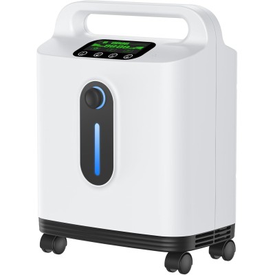 Oxygen Concentrator Machine,1-9L Adjustable Oxygen Concentrator,Low Noise Portable Oxygen Concentrator for Home Use,95% Oxygen Machine for Home and Travel