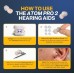 Audien Hearing ATOM PRO 2 Wireless Rechargeable OTC Hearing Aid, Premium Comfort Design & Nearly Invisible Audien Hearing ATOM PRO 2 Wireless Rechargeable OTC Hearing Aid, Premium Comfort Design & Nearly Invisible