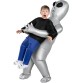 Morph Silver Kids Alien Costume, Alien Inflatable Costumes for Boys, Halloween Costumes for Kids, Boys Halloween