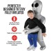 Morph Silver Kids Alien Costume, Alien Inflatable Costumes for Boys, Halloween Costumes for Kids, Boys Halloween Morph Silver Kids Alien Costume, Alien Inflatable Costumes for Boys, Halloween Costumes for Kids, Boys Halloween