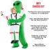 Morph Kids Astronaut Inflatable Alien Costume, Blow Up Alien Outfit, Boys Halloween Costume, Halloween Costumes for Kids